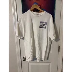 Vintage 1994 Wilkes County Cruisers Car Show White T-Shirt Mens Large  USA